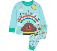 Hey Duggee Pigiama Blu a Maniche Lunghe per Ragazze | Character Lounge Pantaloni e T-Shirt PJ Set | Tipo di Ape | Abbigliamento per Bambini Pjs Pigiama | Merce Regalo Accogliente