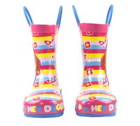 Hey Duggee Rosa Duggee With Icon All-Over Print Stivali di gomma con manici Raga