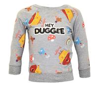 Hey Duggee Squirrel Club Felpa Manica Lunga Ragazzi (NS6442)