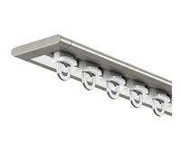 Hey Duty Montaggio a soffitto Curt K System 2,6 m asta divisoria con ganci Privacy & asta doccia in colore champagne ed elegante per la decorazione della casa