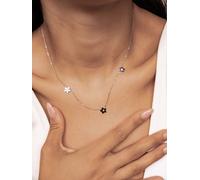 Hey Happiness Collana 'Forget-Me-Not' argento Donna - Abbigliamento - Occasioni - Matrimonio - Per la madre della sposa - Scarpe e accessori - Gioielli Hey Happiness Onesize