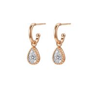 Hey Happiness Orecchini 'April Birthstone' oro rosé Donna Hey Happiness One Size