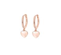 Hey Happiness Orecchini 'Heart Huggie' oro rosé Donna Hey Happiness One Size