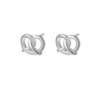 Hey Happiness Orecchini 'Pretzel Delight' argento Donna Hey Happiness One Size