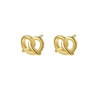 Hey Happiness Orecchini 'Pretzel Delight' oro Donna Hey Happiness One Size