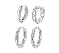 Hey Happiness Set di gioielli 'Eternal' argento Donna Hey Happiness One Size