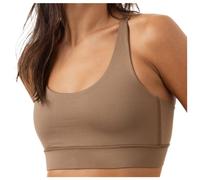 Hey Honey - Women's Criss-Cross Bra - Reggiseno sportivo XL marrone