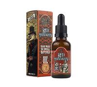 HEY JOE! - Olio per Barba N. 2 Mandarino - Argan e Jojoba - 30 ml | Con Olio di Macadamia, Dermatologicamente Testato, Realizzato a Mano in Piccole Quantità, Dispenser a Gocce Dosatore
