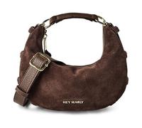 Hey Marly Lifetime Sister Suede Borsa a tracolla Pelle 25 cm marrone