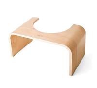 Hey Nature HOCA - Sgabello da bagno fisiologico in legno FSC | Walking in legno contro emorroidi, stitichezza adulto, intestino irritabile | Rialzo WC adulto per feci più sane