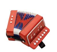 HEY! PLAY! Hey Play - Fisarmonica per bambini con 10 tasti per principianti, strumento a fisarmonica con spartito incluso, strumenti musicali per bambini di Hey Play