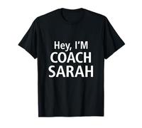 Hey Sono Coach Sarah, Coaching Vita e Sport Maglietta