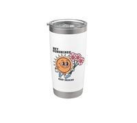 Hey Sunshine Keep Shining - Condividi buone vibrazioni e gioia Bicchiere termico in acciaio inox doppia parete