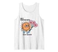 Hey Sunshine Keep Shining - Condividi Buone Vibrazioni e Gioia Canotta
