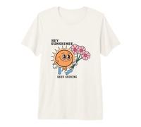 Hey Sunshine Keep Shining - Condividi Buone Vibrazioni e Gioia Maglietta Premium
