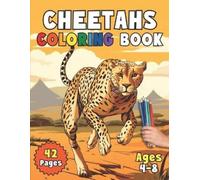Hey Sup Bye Publishing Arnie Lightning Cheetah Coloring Book (Tascabile)