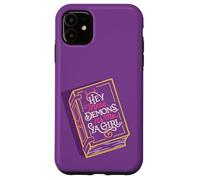 Hey There Demons, It's Me, Ya Girl Monster Romance Book Custodia per iPhone 11