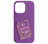Hey There Demons, It's Me, Ya Girl Monster Romance Book Custodia per iPhone 14 Pro Max
