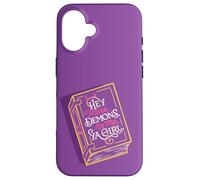 Hey There Demons, It's Me, Ya Girl Monster Romance Book Custodia per iPhone 16