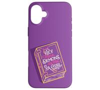 Hey There Demons, It's Me, Ya Girl Monster Romance Book Custodia per iPhone 16 Plus