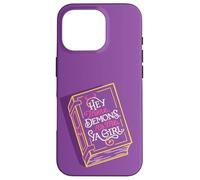 Hey There Demons, It's Me, Ya Girl Monster Romance Book Custodia per iPhone 16 Pro