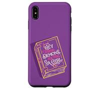 Hey There Demons, It's Me, Ya Girl Monster Romance Book Custodia per iPhone XS Max