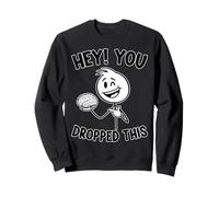 Hey You Drops This Funny Brain, Disegno a Fumetti Felpa