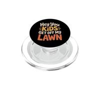 Hey You Kids Get Off My Lawn Sarcasmo da vecchio scherzo PopSockets PopGrip per MagSafe