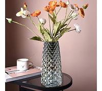 Hey_you - Vaso decorativo in vetro, realizzato a mano, trasparente, con motivo di ananas, per la casa, l'ufficio, regalo per matrimoni, feste di inaugurazione della casa