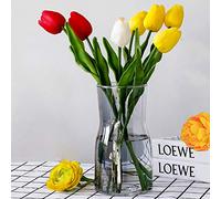 Hey_you, vaso in vetro trasparente, con design Ins, vaso decorativo per fiori e piante, per casa, ufficio, regalo per matrimoni, feste di inaugurazione della casa
