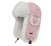 HEYANN Cappello da Sci Invernale in Pelliccia Sintetica pelosa Cappello da Caccia per Uomo Donna con paraorecchie Russo Ushanka Eskimo Aviator Cappello da Pilota sovietico Caldo Impermeabile