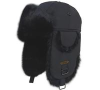 HEYANN Cappello Donna Invernale Cappello con Paraorecchie Uomo Cappello Russo Donna Ushanka Uomo Cappelli Invernali Uomo con Paraorecchie Cappello Aviatore Pelliccia (L-XL, Nero)
