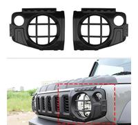 HEYCE ABS Copertura del fanale Posteriore dell'auto Copertura del Faro della Luce di Nebbia Anteriore per Suzuki Jimny 2019-2023 Decorazione della Cornice Accessori,Headlight Cover