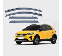 HEYCE Deflettori d'Aria per KIA Stonic KX1 YB CUV 2018, Finestrini Laterali Auto Copertura Antipioggia Anteriore e Posteriore Deflettore Pioggia Finestra Cabina Protezione Visiera Pioggia