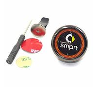 HEYCE Orologio per Auto, Piccolo Orologio al Quarzo Rotondo di Bordo, Mini Orologio da cruscotto per Veicoli Decorazione per cruscotto ad Alta precisione per Smart 451 453 Forfour 450 452 454,A