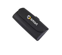 HEYCE Supporto per Occhiali da Sole per Visiera Parasole per Auto, Custodia per Organizer per Visiera per Occhiali per Smart Fortwo Forfour 450 453 451 450 Accessori per Interni automobilistici,Black