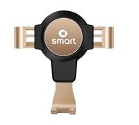 HEYCE Supporto per Telefono Cellulare per Auto per Smart Fortwo 451 450 452 453 454 Forfour Supporto per cruscotto GPS Navigazione Accessori Interni per Montaggio a gravità,Gold