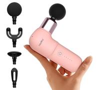HEYCHY Super Mini pistola massaggiante, massaggiatore muscolare a percussione per tessuti profondi, pistola per massaggio sportiva compatta da viaggio, pistola massaggiante portatile per regali per