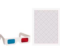 HEYDA Set da disegno 3D, larghezza 150 mm x altezza 240 mm