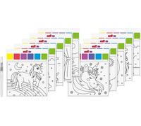 Heyda Set da pittura unicorno, larghezza 150 mm x altezza 180 mm