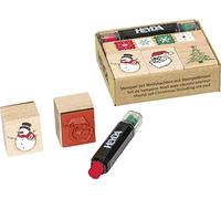 Heyda - Set di timbri Set di timbri (Natale) 1 Setgröße: 8 x 6 x 3 cm