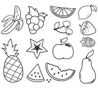 Heyda Set timbri Frutta