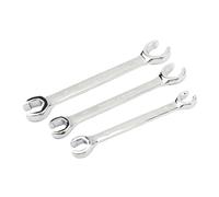 HEYDGBBZ Chiave regolabile multifunzione da 15 pezzi, chiave a doppia testa con anello aperto, dado svasato, utensile manuale da 8-10-12 mm per riparazione freni(10月12日)