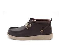 HEYDUDE 42051 Wally Mid Gripr Classic Brown Scarponcini per Uomo in Pelle Marrone (Taglia 41)