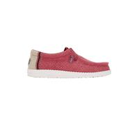 HEYDUDE 43085 Wally Jute 79B Claret Red/Silver Birch