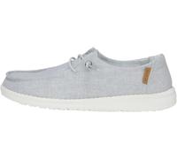 HEYDUDE 45228 Austin Lift Espadrille Egret Sabot per Donna in Tessuto Bianco (Taglia 36)