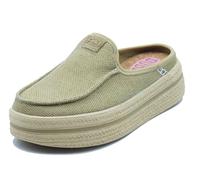 HEYDUDE 45228 Austin Lift Espadrille Olive Grey Sabot per Donna in Tessuto Verde (Taglia 41)