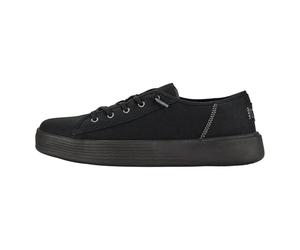 HEYDUDE Cody M Canvas - Scarpe Running Uomo - Easy-On System, Black/Black, 45