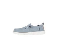 HEYDUDE - Femmina Wendy Chambray Slip-On Scarpe, Light Blue, 38