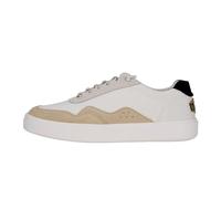 HEYDUDE Hudson Canvas Trainer White/Grey UK 8 White/Grey BIANCO 42